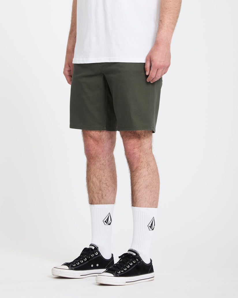 Solver 5 Pocket 19" Twill Shorts - Squadron Green