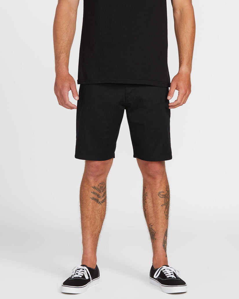 Frickin Modern Stretch 19" Shorts - Black
