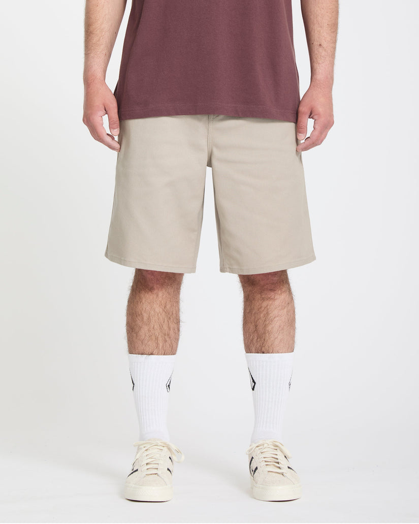 Billow 22" Shorts - Light Khaki