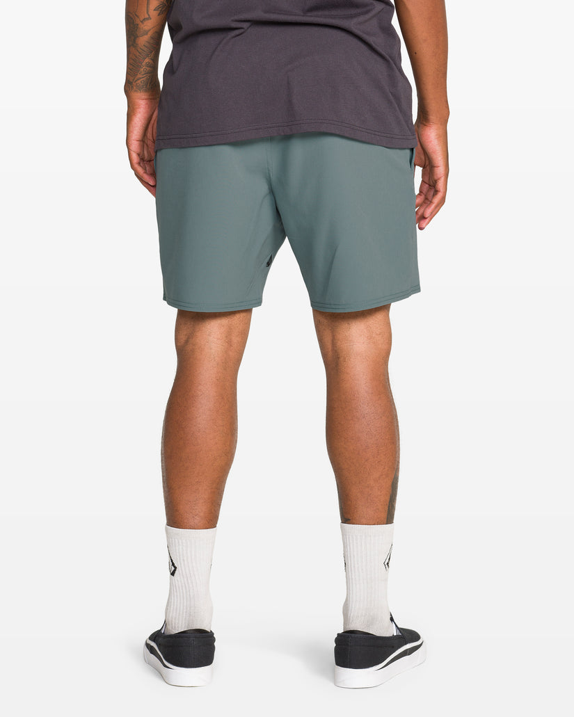 Nomoly Elasticated Waist Shorts - Tradewinds