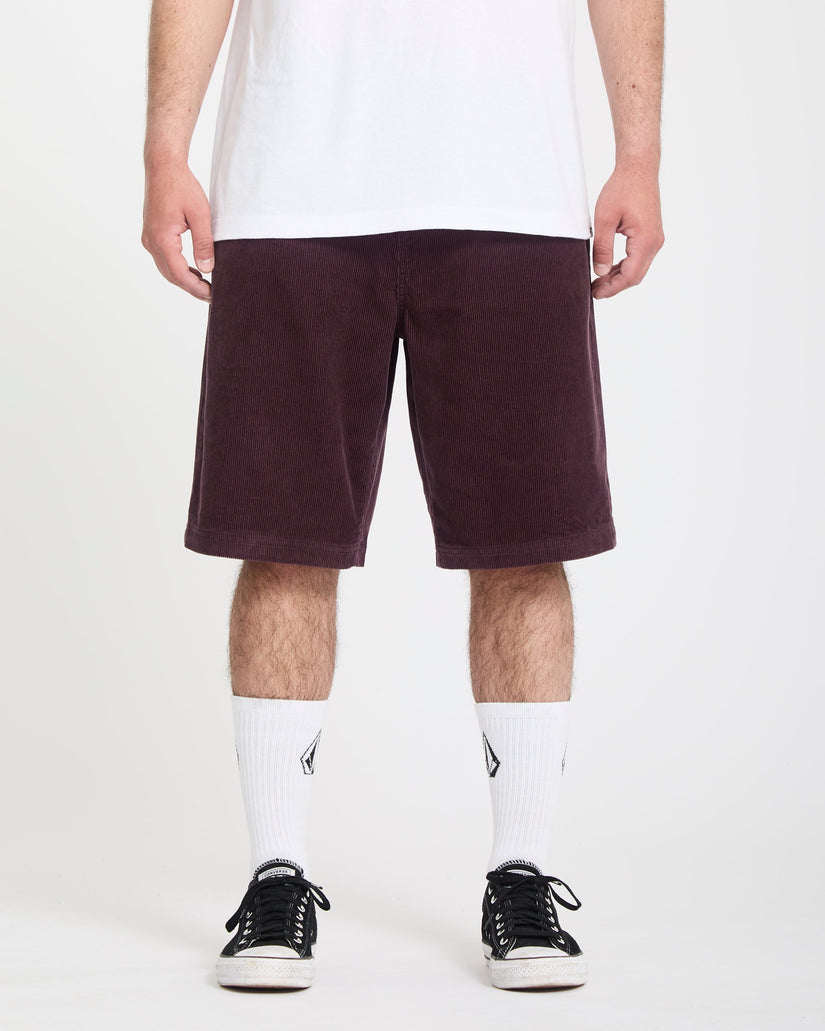 Freazy Loose 22" Elasticated Waist Shorts - Pistol Punch