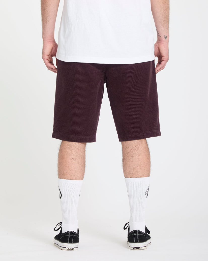 Freazy Loose 22" Elasticated Waist Shorts - Pistol Punch