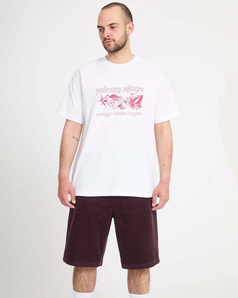 Freazy Loose 22" Elasticated Waist Shorts - Pistol Punch