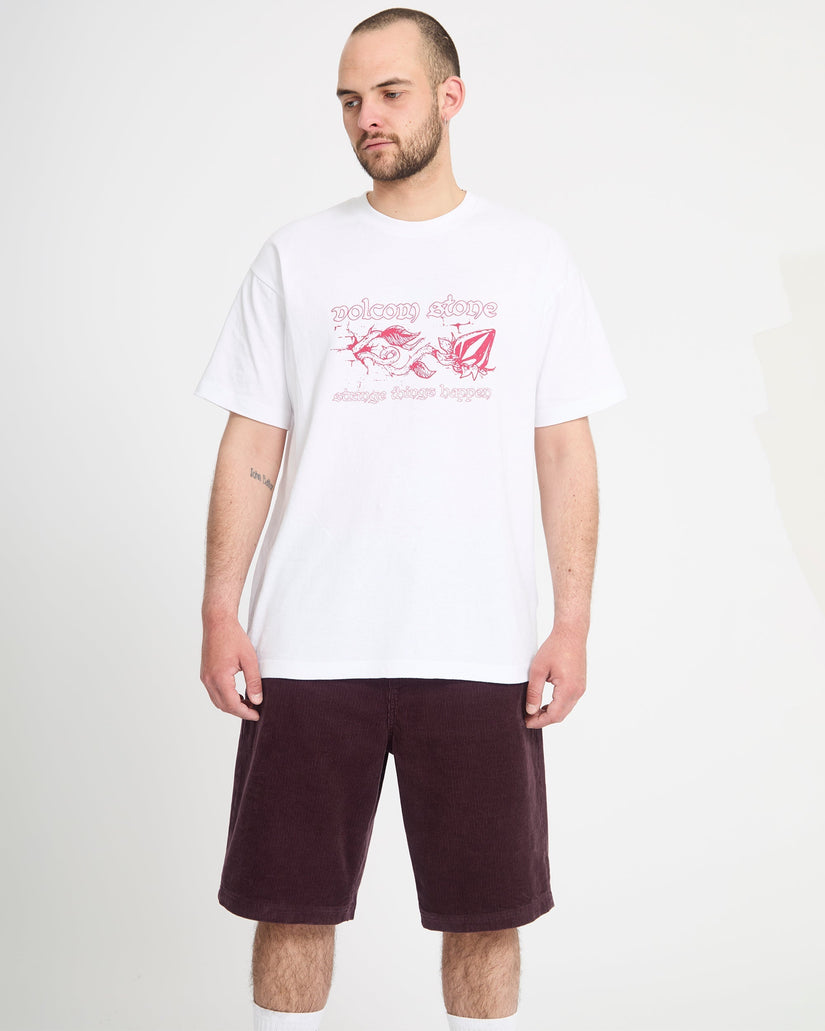 Freazy Loose 22" Elasticated Waist Shorts - Pistol Punch
