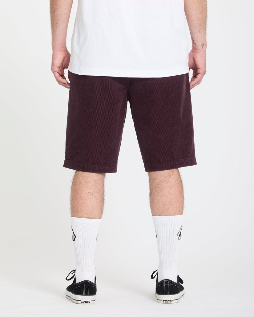 Freazy Loose 22" Elasticated Waist Shorts - Pistol Punch