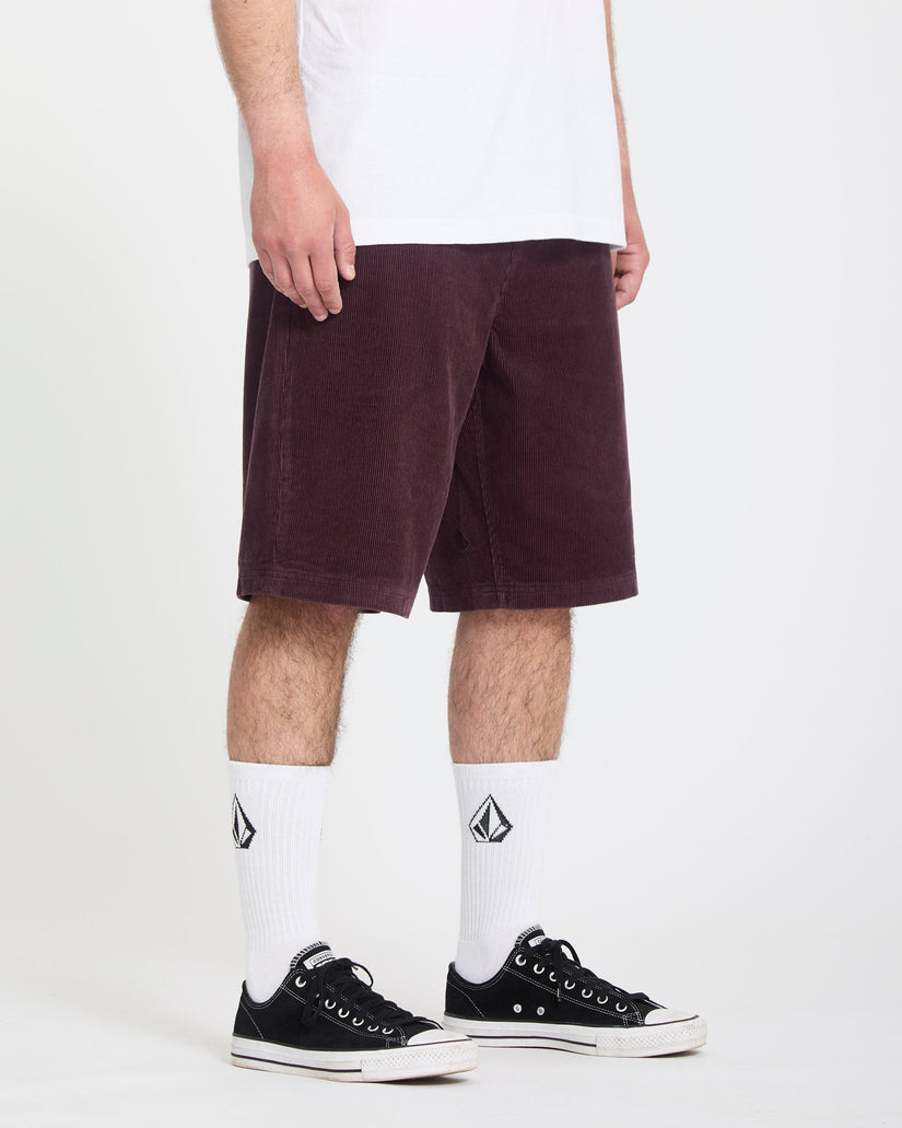 Freazy Loose 22" Elasticated Waist Shorts - Pistol Punch