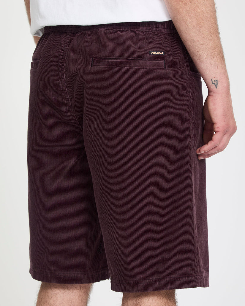 Freazy Loose 22" Elasticated Waist Shorts - Pistol Punch