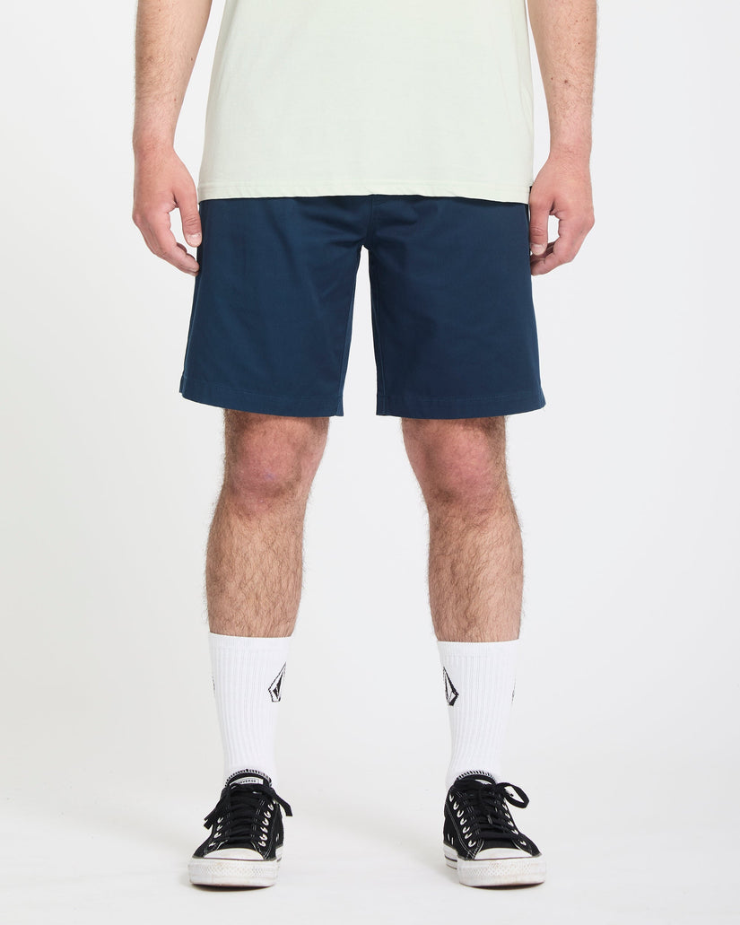 Frickin II 19" Shorts - Dust Bowl Indigo