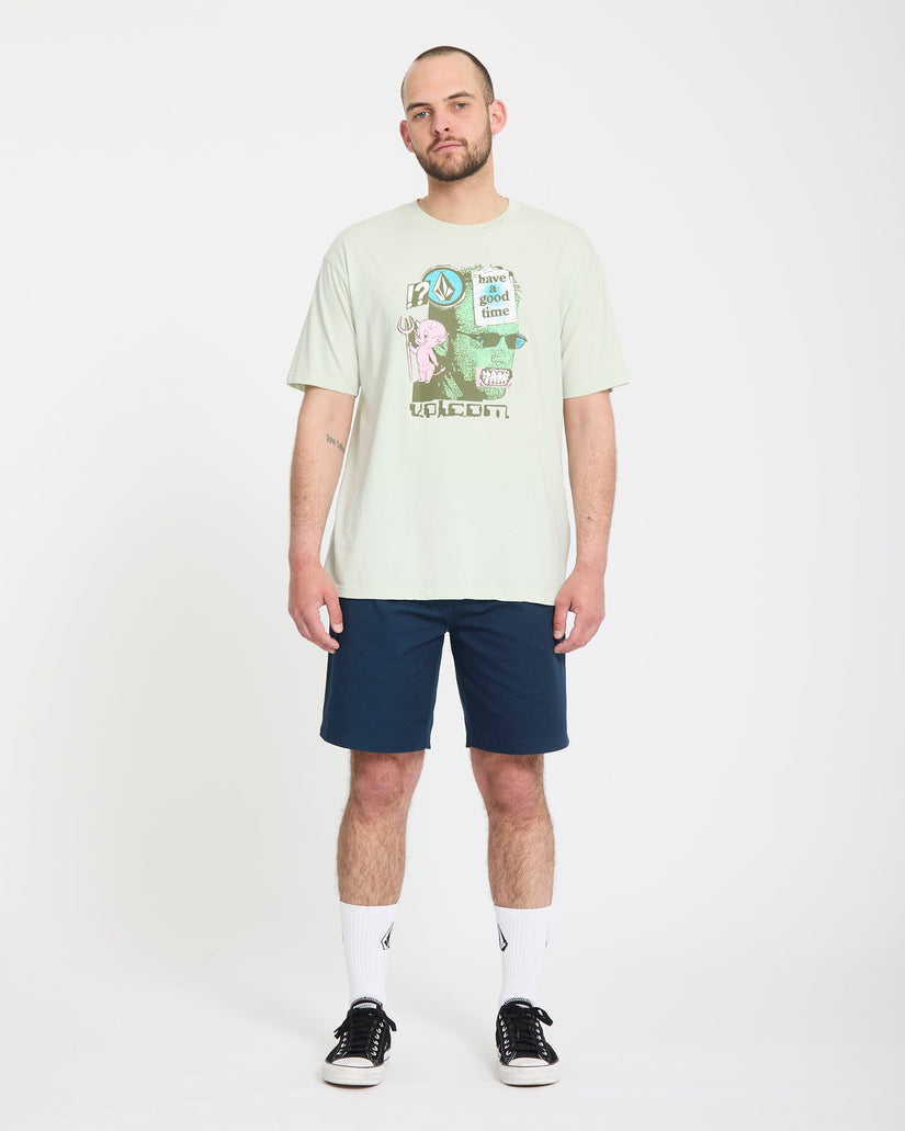 Frickin II 19" Shorts - Dust Bowl Indigo