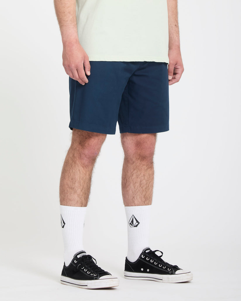 Frickin II 19" Shorts - Dust Bowl Indigo