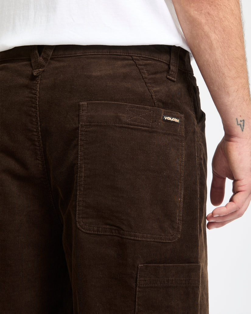 Kraftsman Cordhose - Brown Stone