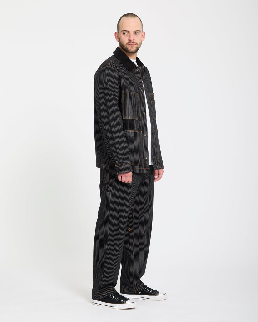 Work Dialed Hose - Black Stripe