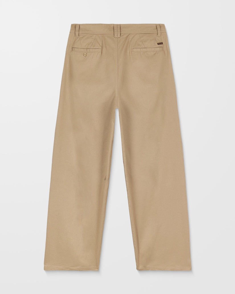 Baggos Pleat Hose - Khaki