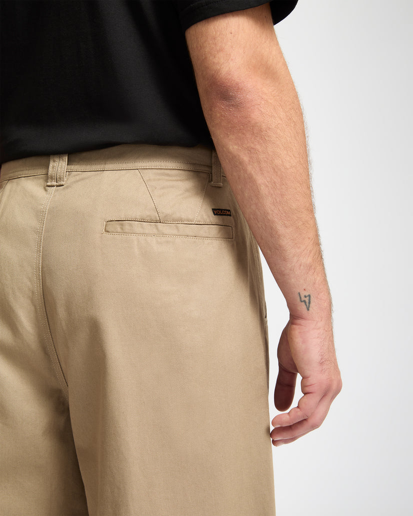 Baggos Bundfaltenhose - Khaki
