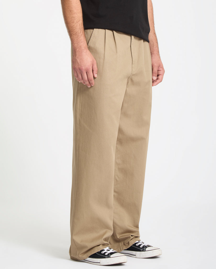 Baggos Bundfaltenhose - Khaki