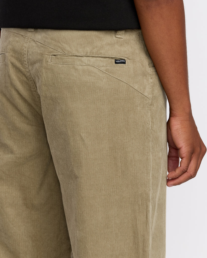 Frickin Loose Tapered Cordhose - Khaki