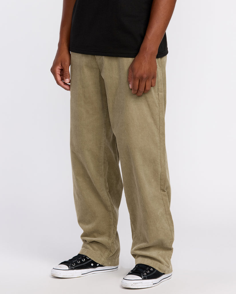 Frickin Loose Tapered Cordhose - Khaki