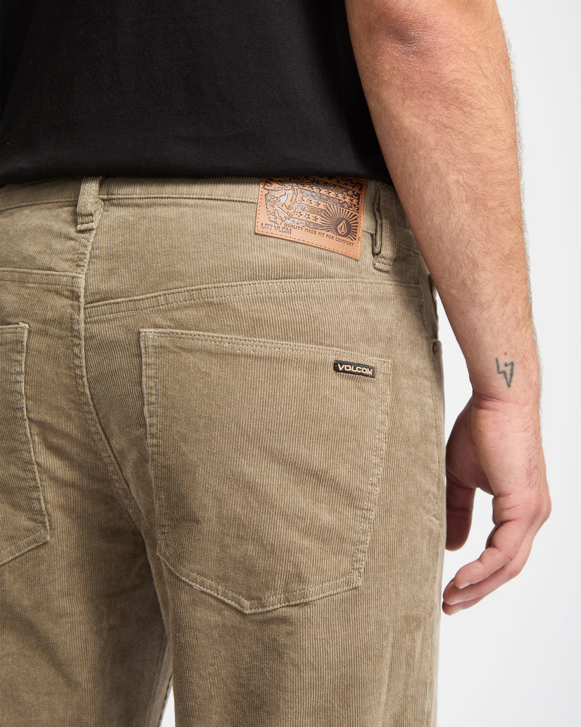 Solver 5 Pockets Cordhose - Brindle