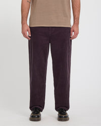 Billow Tapered Cordhose - Raisin