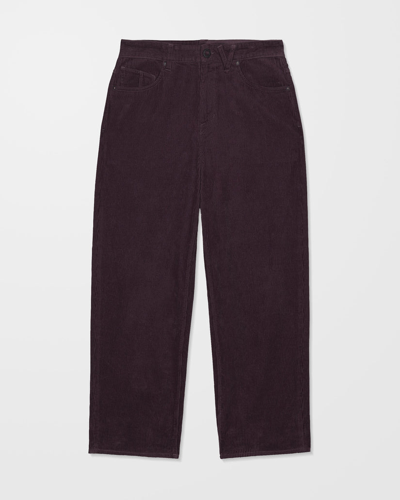 Billow Tapered Cordhose - Raisin