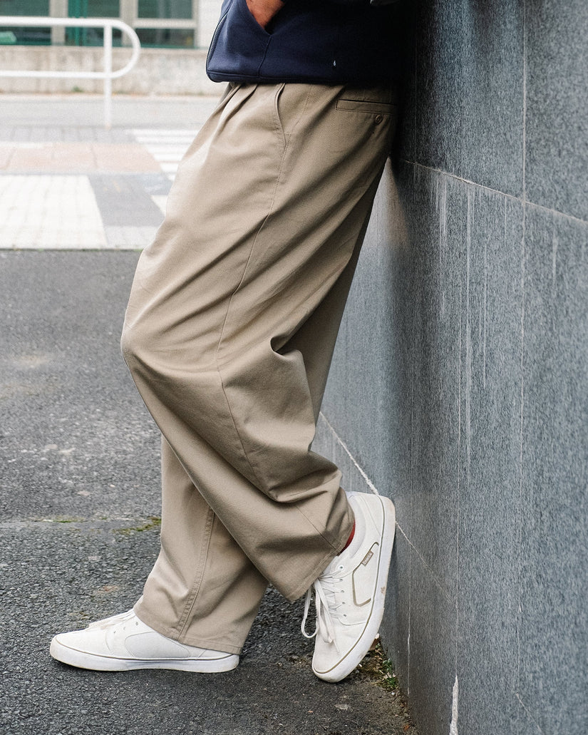 Holter Pleat Hose - Khaki