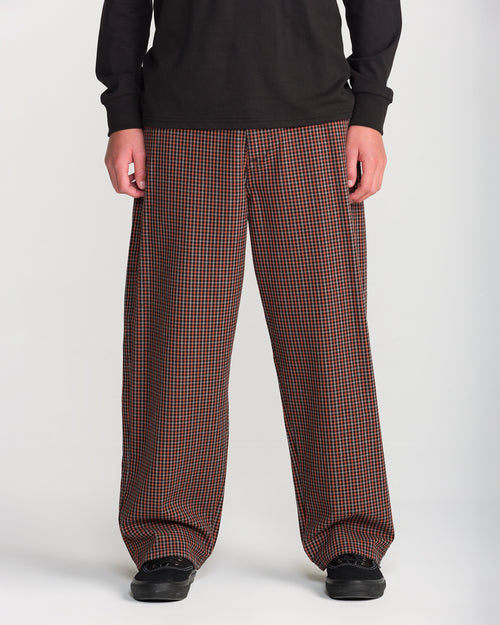 Billow Plaid Hose