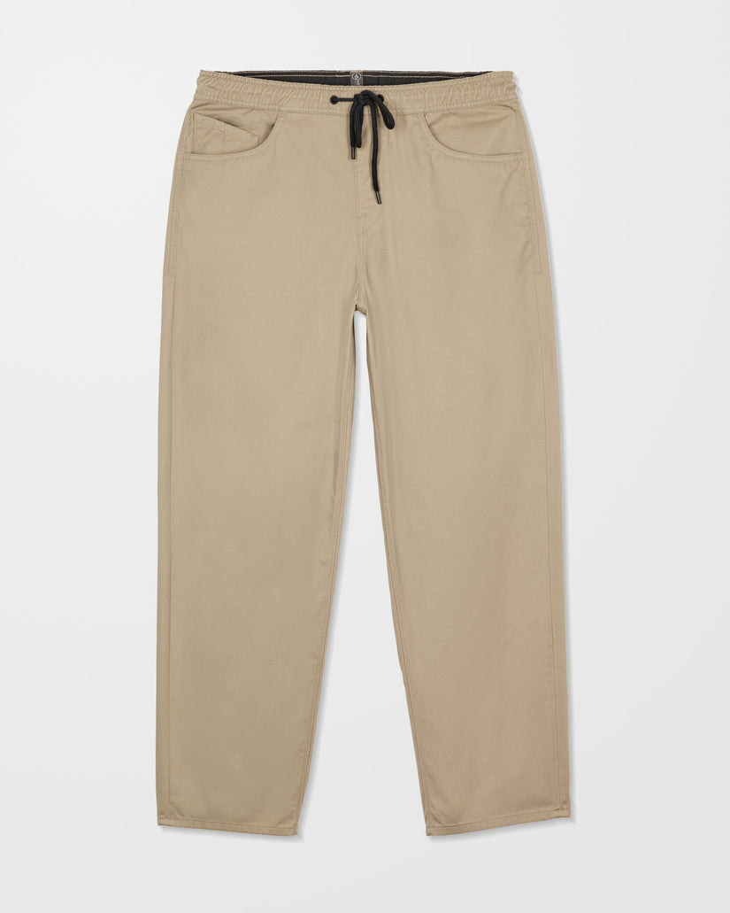 Freazy Loose Elasticated Waist Hose - Khaki