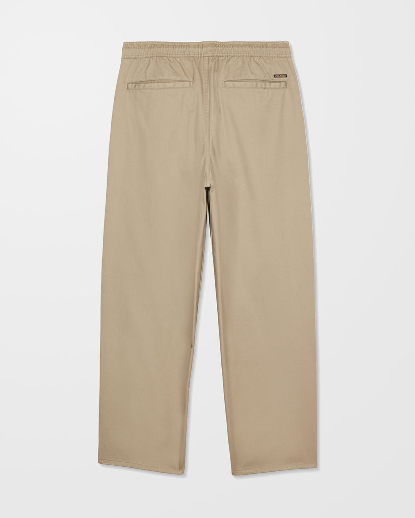 Freazy Loose Elasticated Waist Hose - Khaki