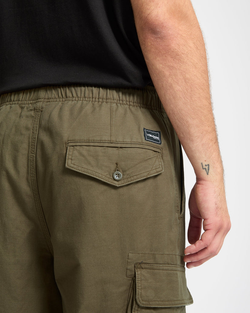 Billow Tapered Cargo-Hose - Sage Leaf