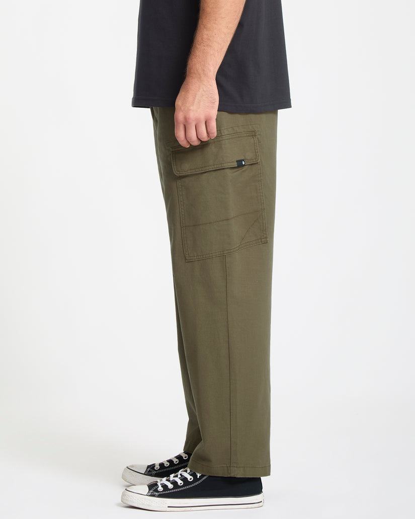 Billow Tapered Cargo-Hose - Sage Leaf