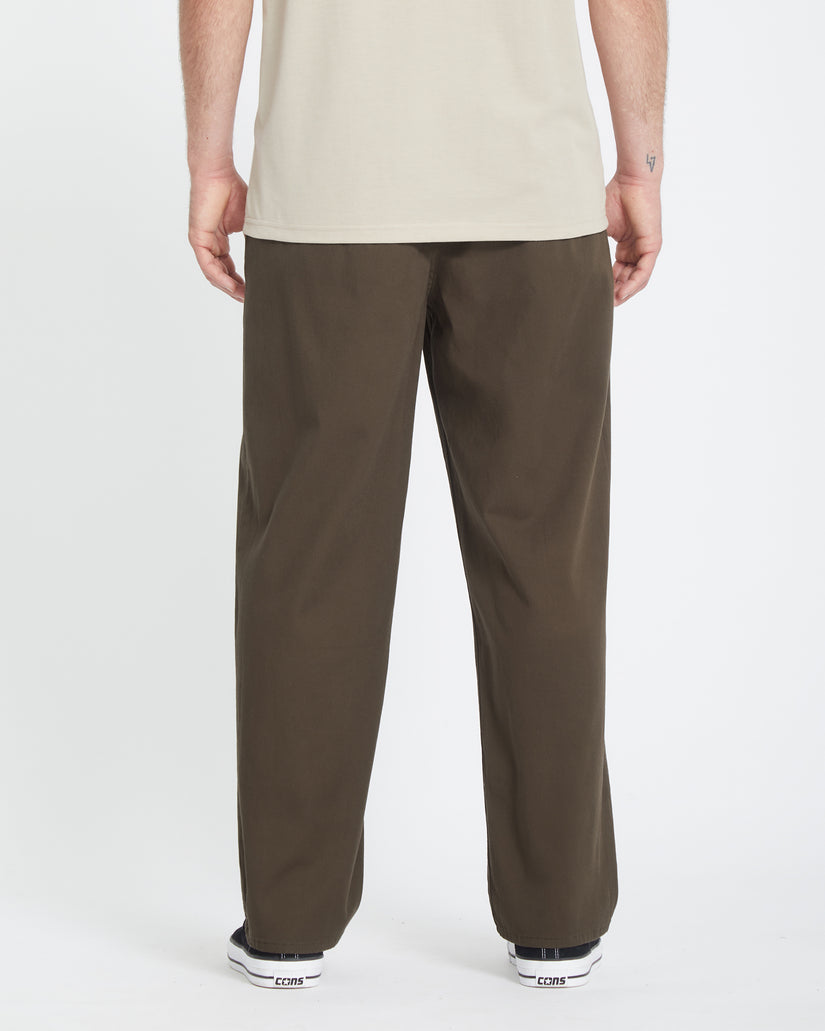 Freazy Loose Elasticated Waist Hose - WREN
