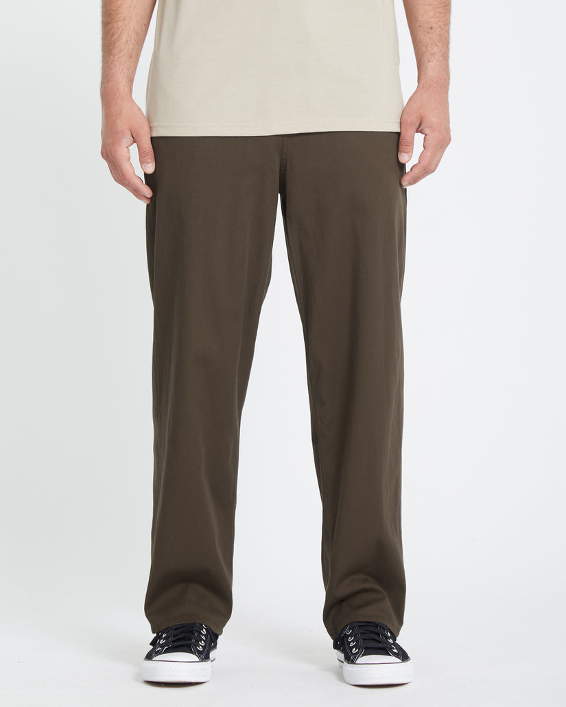 Freazy Loose Elasticated Waist Hose - WREN