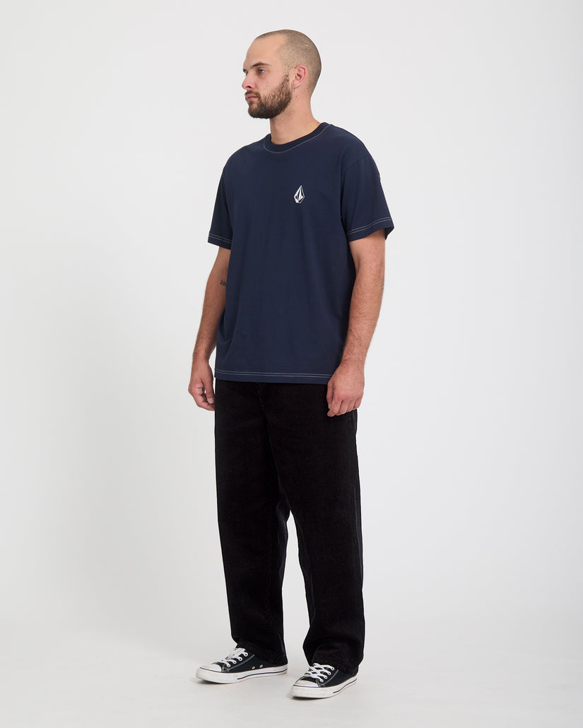 Freazy Loose Corduroy Hose - Black