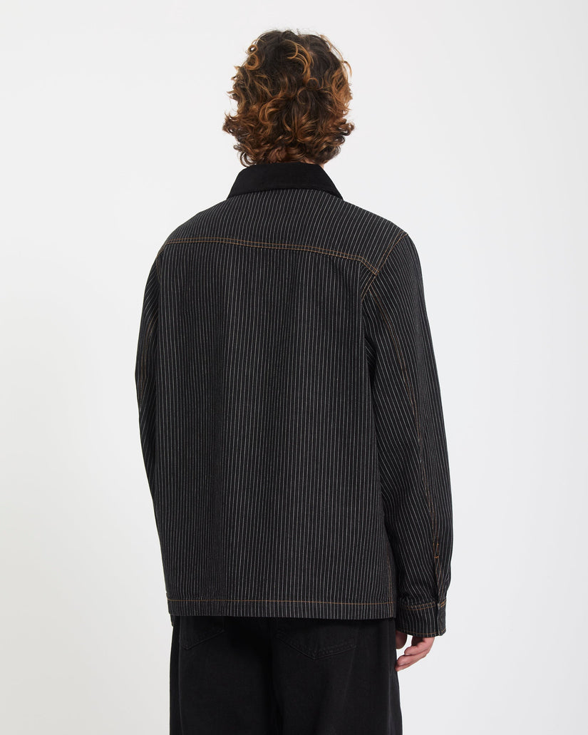 Work Dialed Jacke - Black Stripe