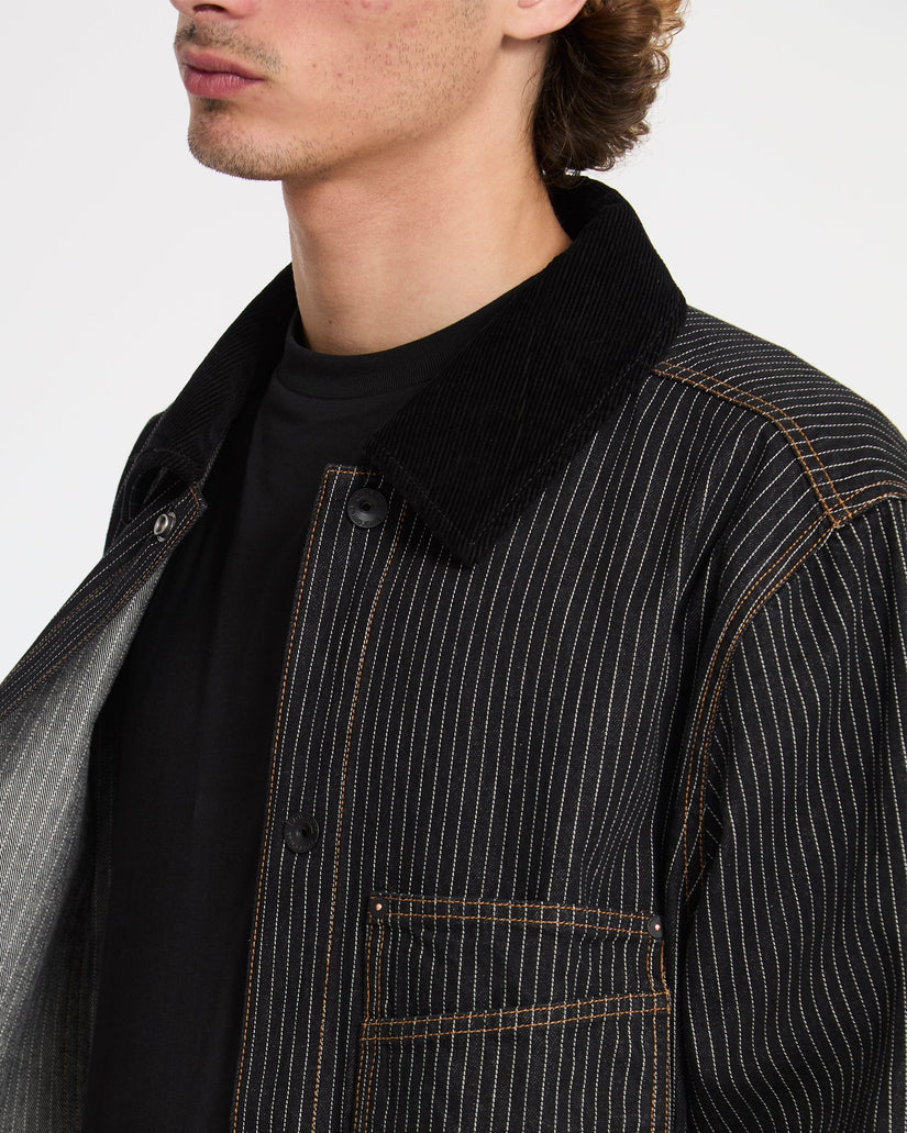 Work Dialed Jacke - Black Stripe