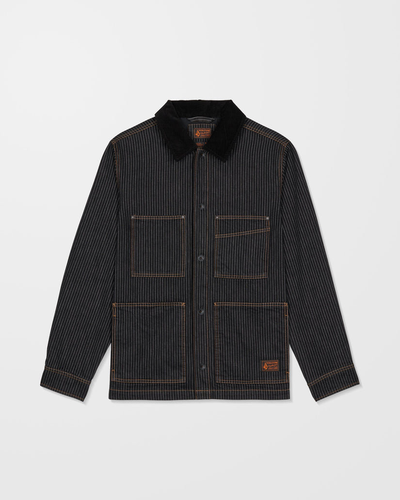 Work Dialed Jacke - Black Stripe
