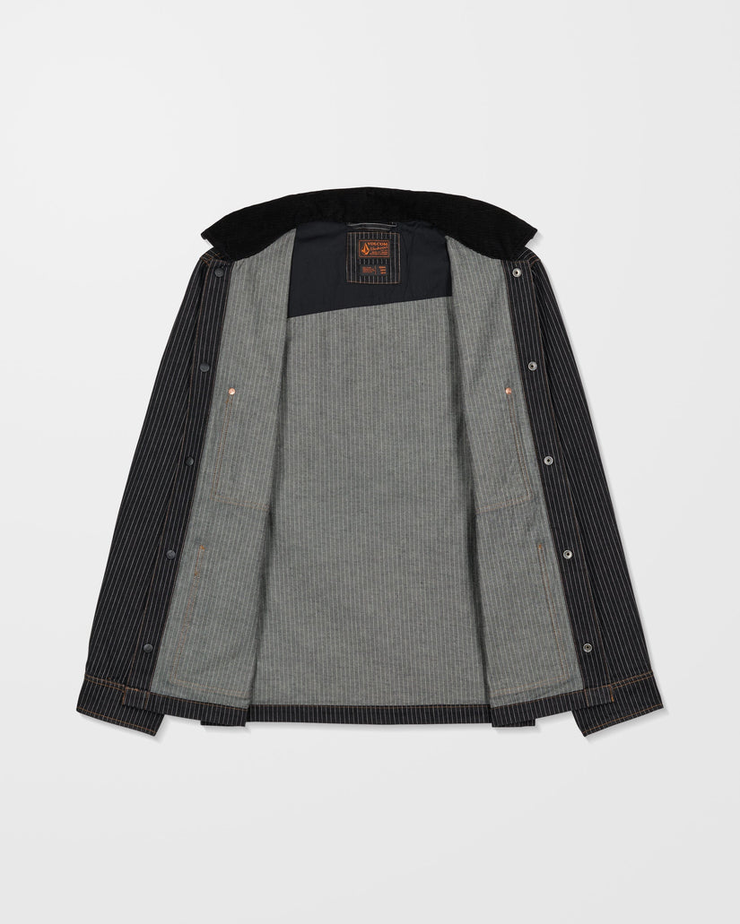Work Dialed Jacke - Black Stripe