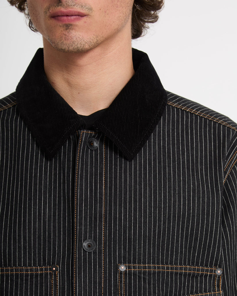 Work Dialed Jacke - Black Stripe