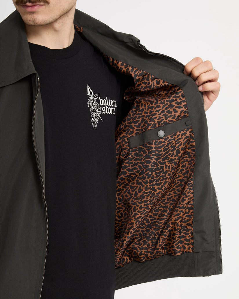 Likurtis Jacke - Rinsed Black