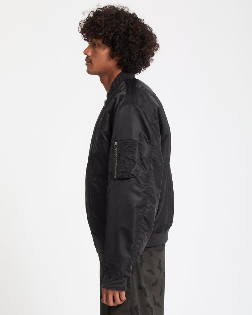 Skullarstone Bomberjacke - Black