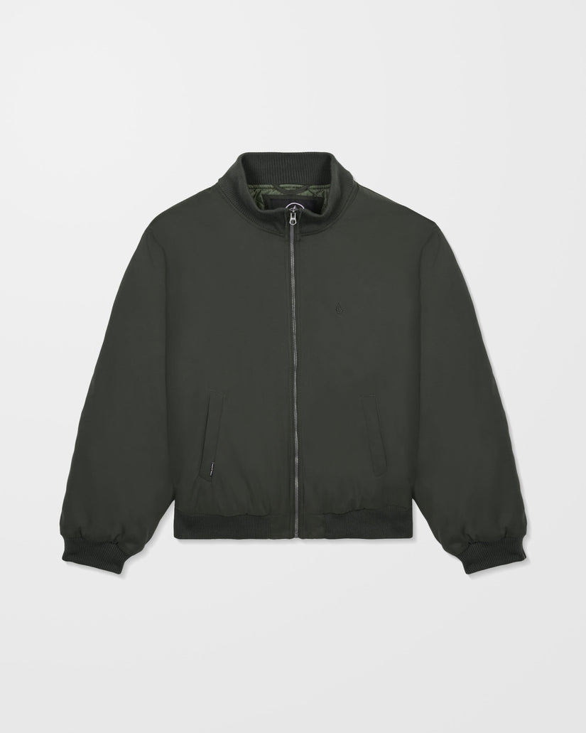 Damerman Bomberjacke - Rinsed Black