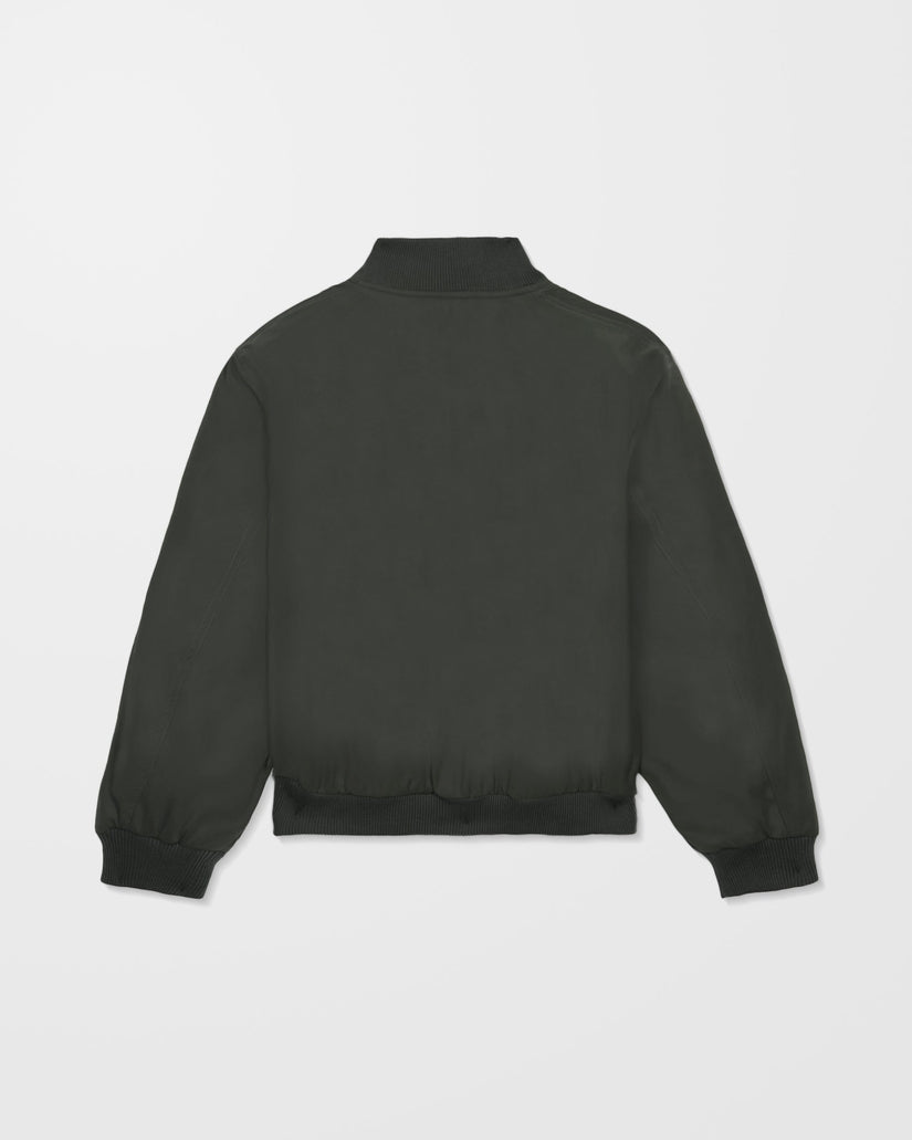 Damerman Bomberjacke - Rinsed Black