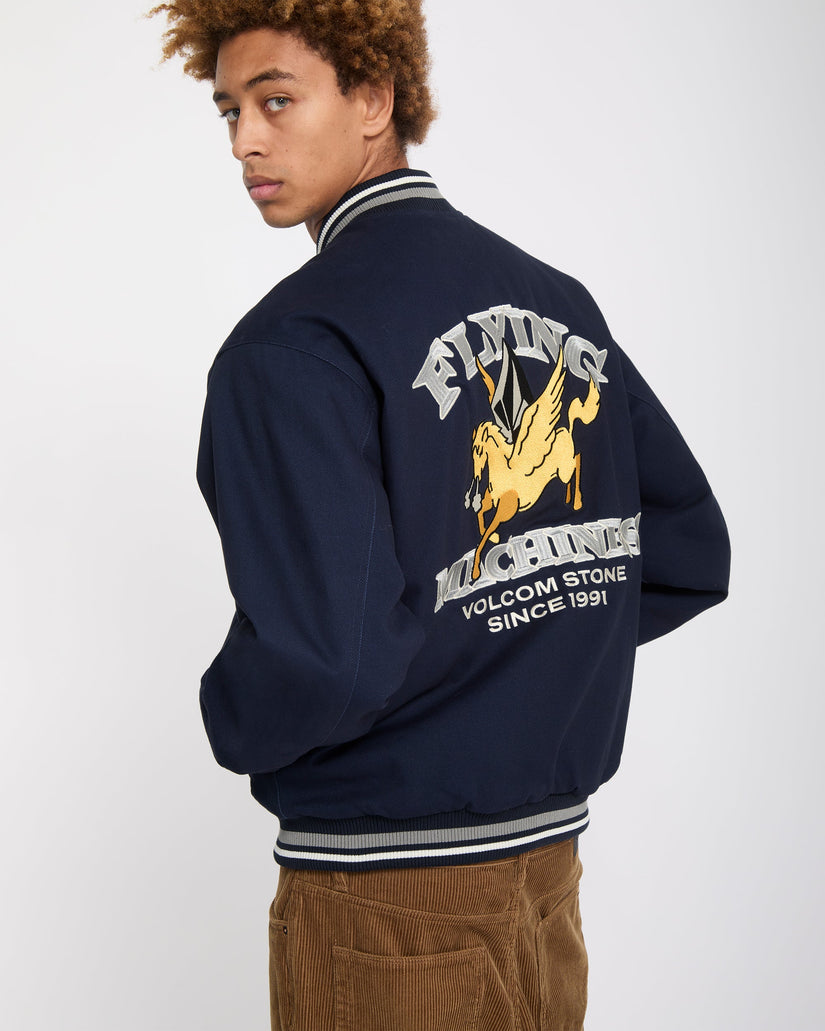 Flying Machines Bomberjacke - Navy