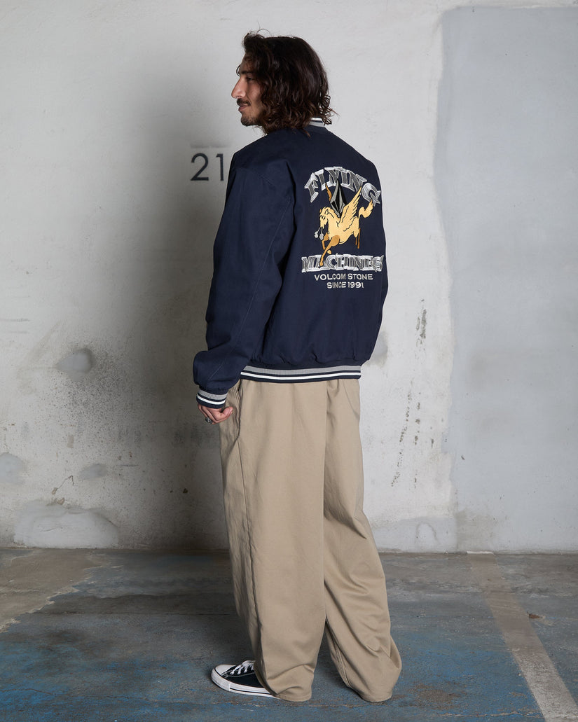 Flying Machines Bomberjacke - Navy