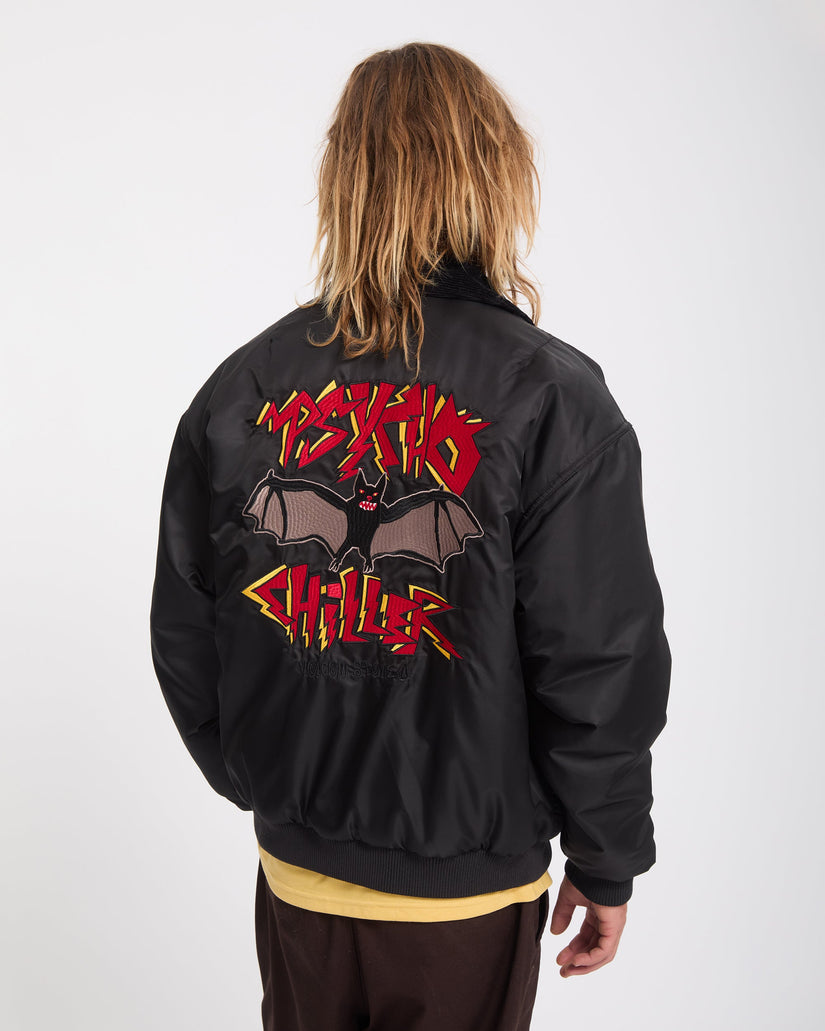 Ozzy Wendbare Bomberjacke - Black