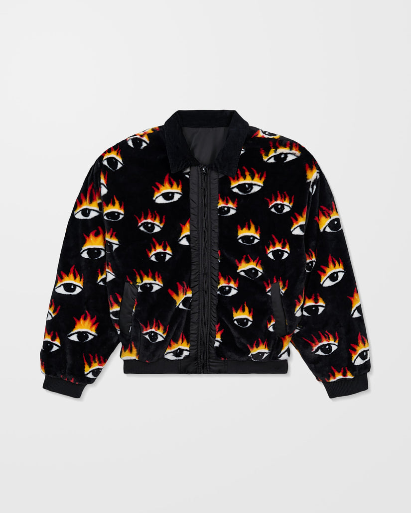 Ozzy Wendbare Bomberjacke - Black