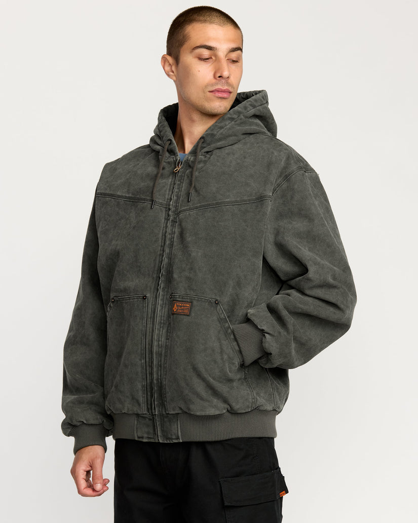 Hamilstorm Jacke - Rinsed Black