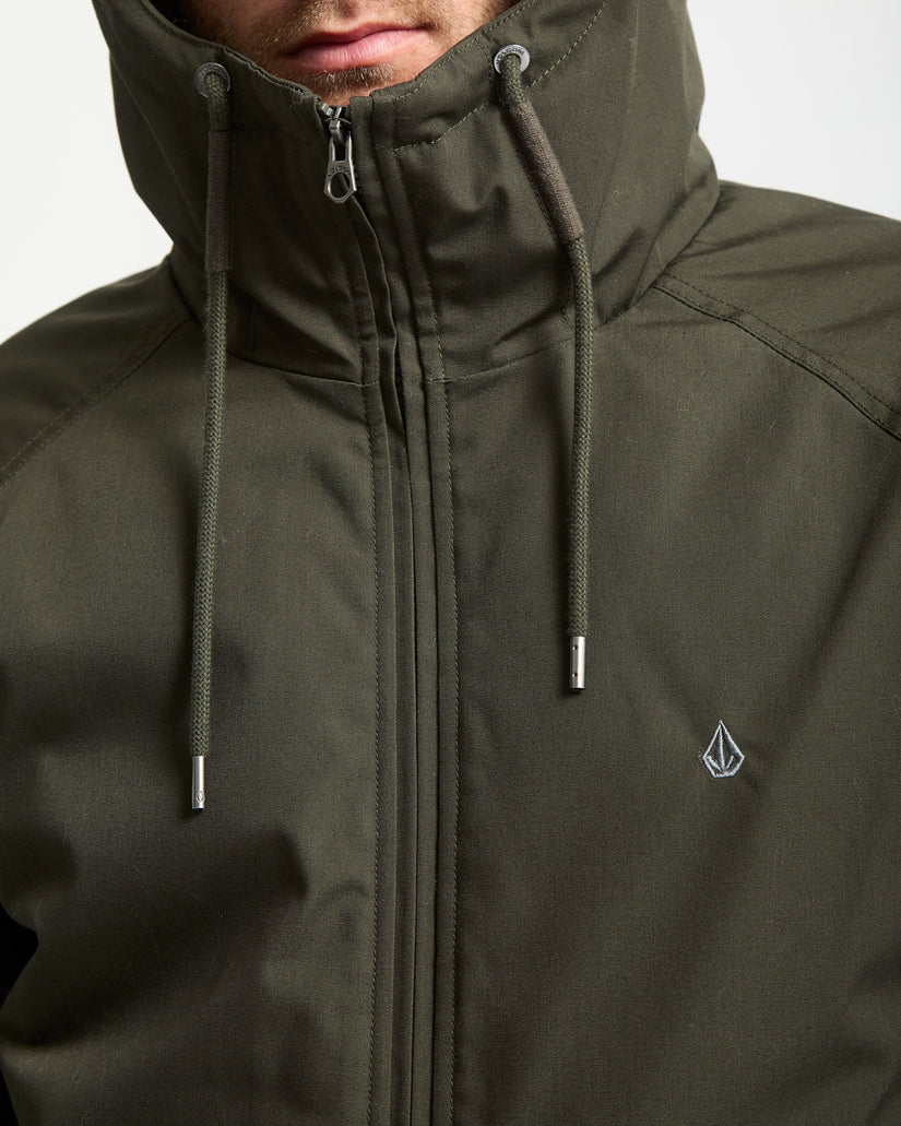 Hernan 10K Jacke - Rinsed Black