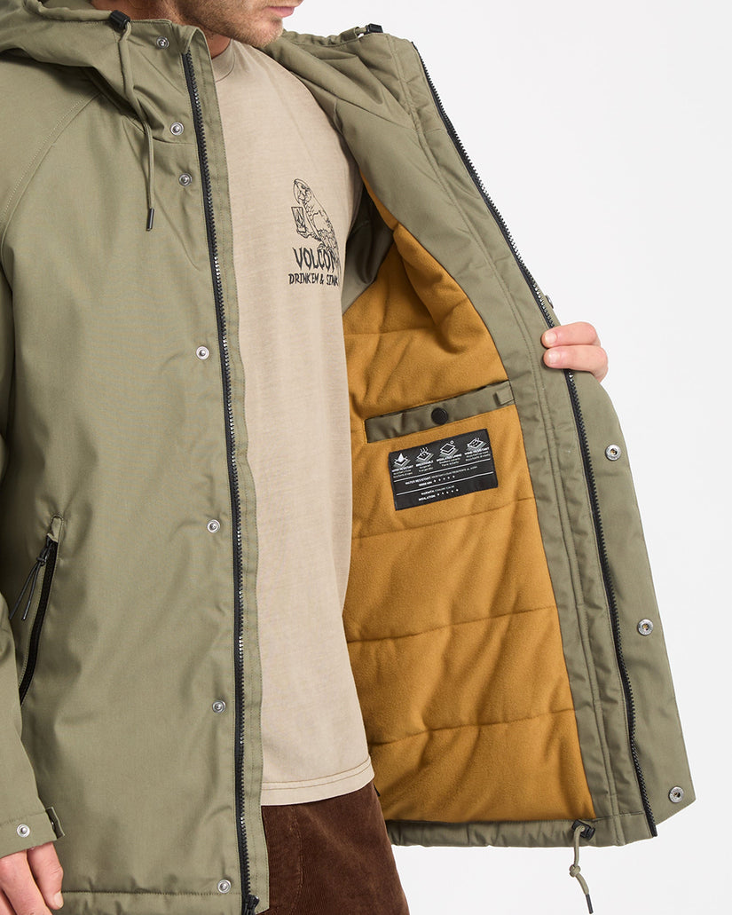 Stoke Stone II 10K Jacke - Wintermoss