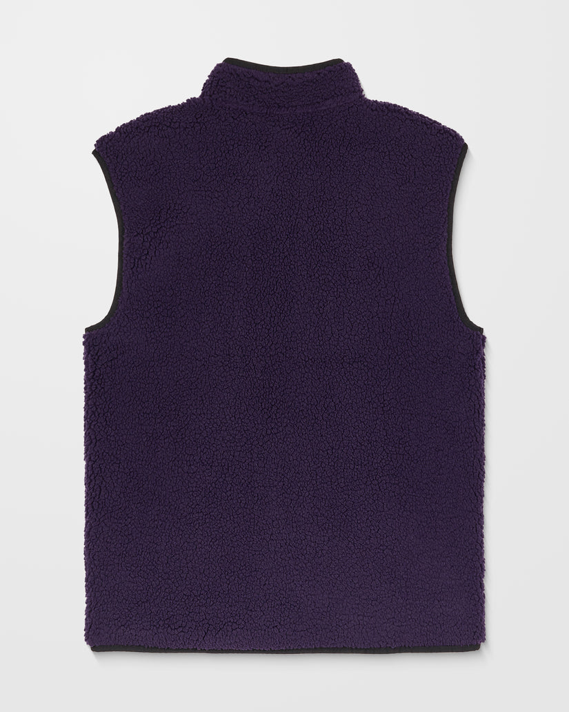 Muzzer Fuzzar Weste - Dark Purple